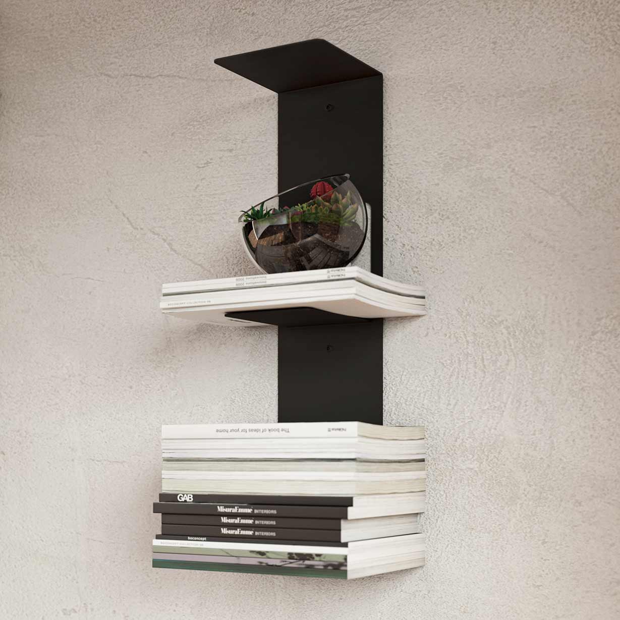 Set 4 - Alysa Vertical Bookshelves