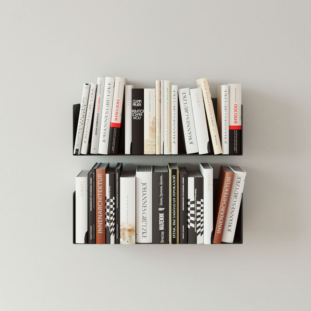 Juego de 2 - Estante para libros Alysa 45 cm