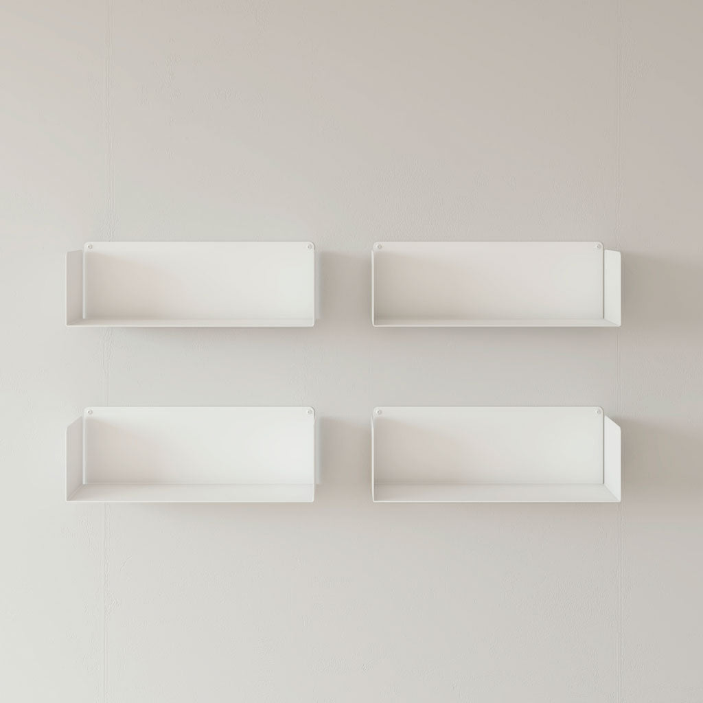 Juego de 4 - Estante para libros Alysa 45 cm