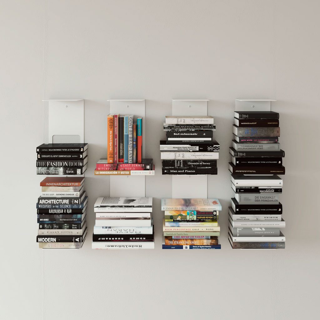 Juego 4 - Estantes para libros Vertical Alysa