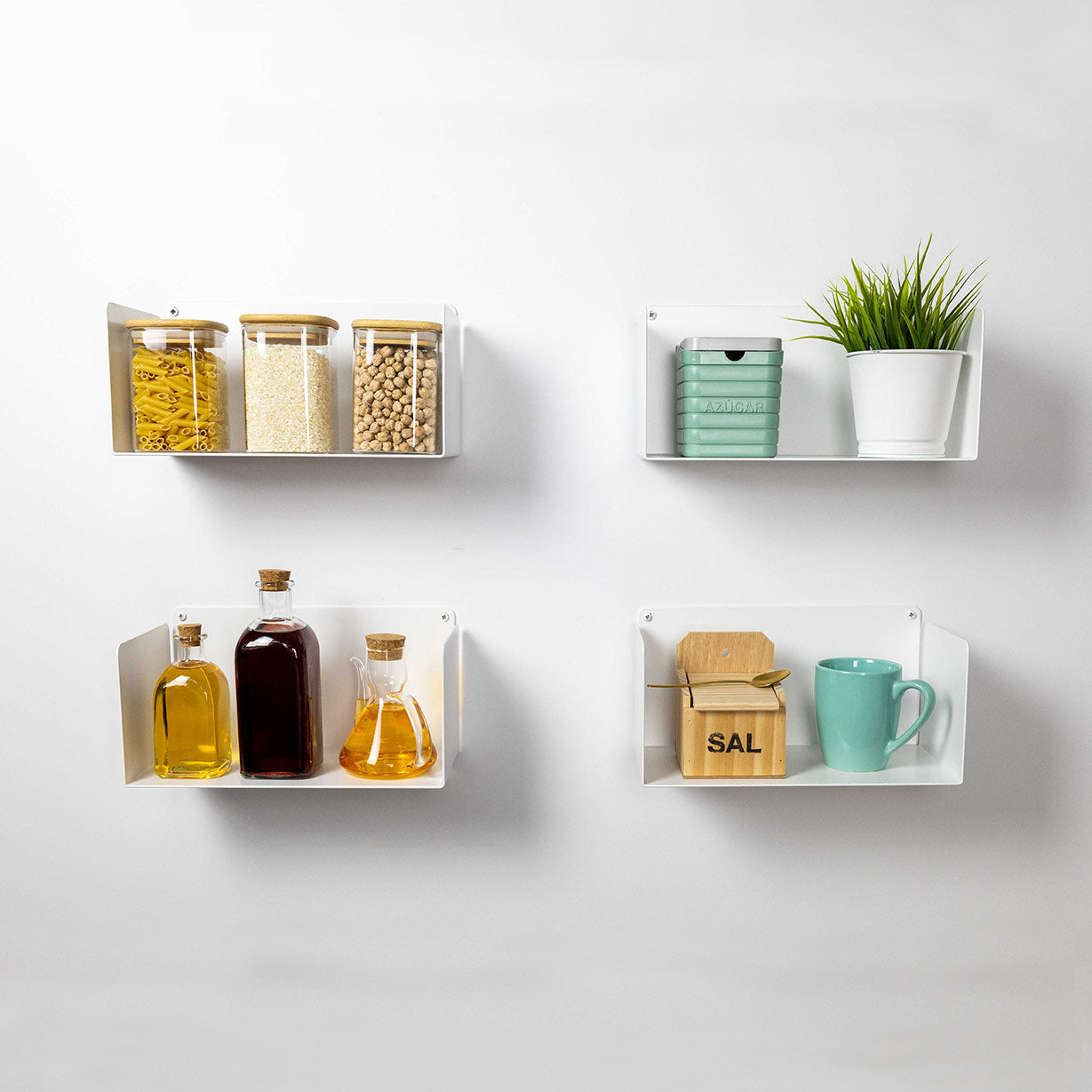 Juego de 4 - Estante para cocina Alysa 30cm