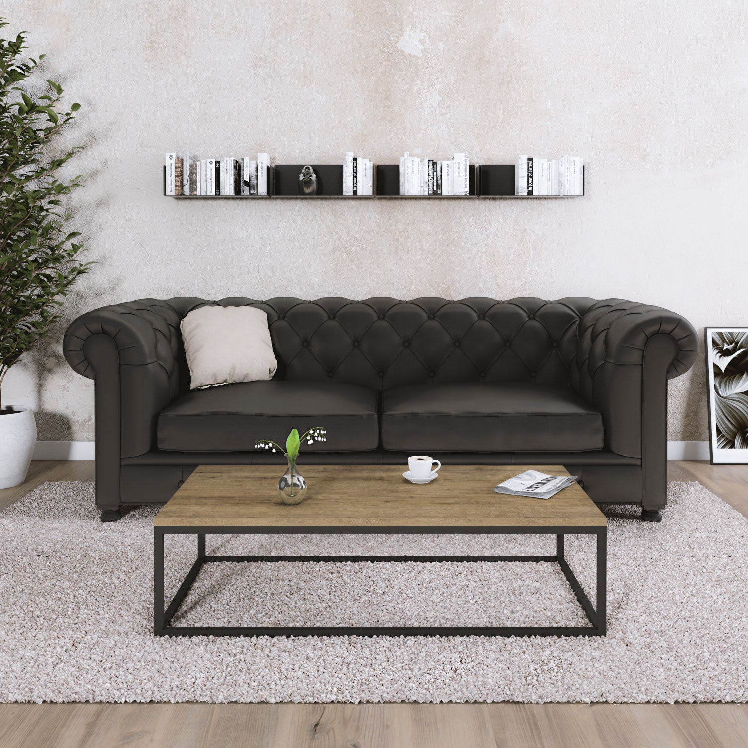 Mesa de Centro Casia 110x55 cm
