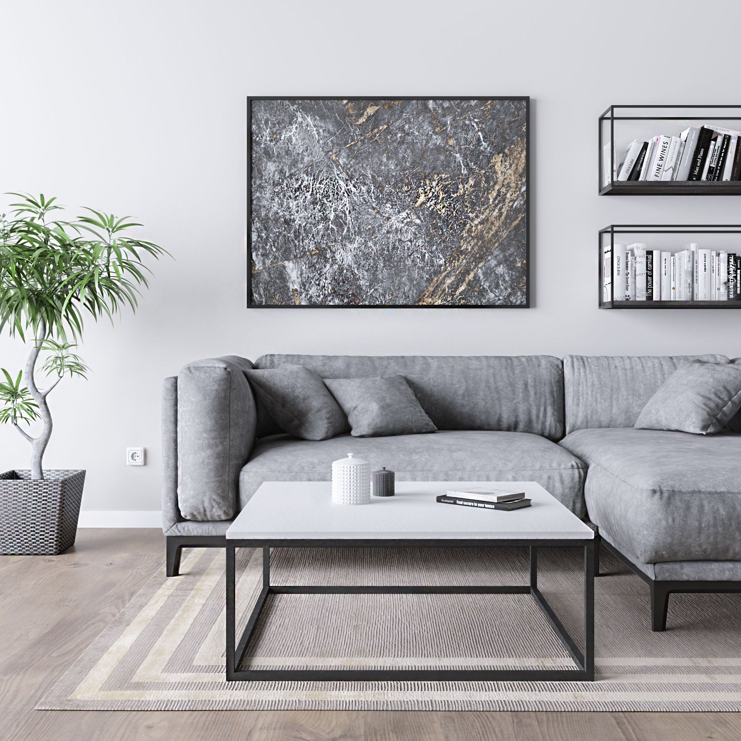 Mesa de Centro Casta 80x80 cm