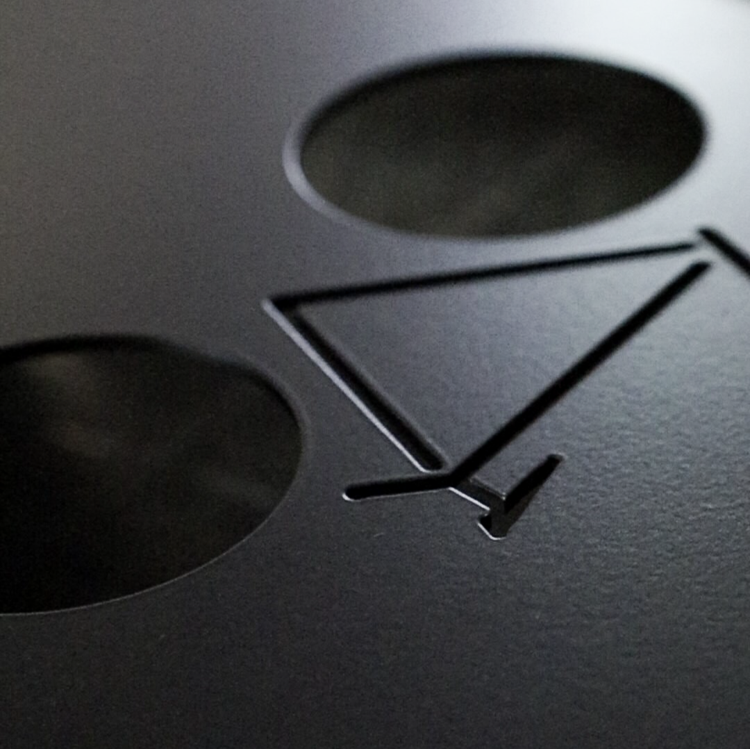 Soporte metálico para bicicletas de pared horizontal, acero negro