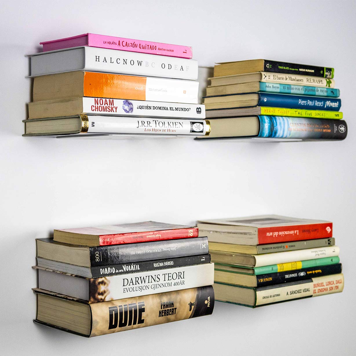 Juego de 4 - Estante para libros Gala