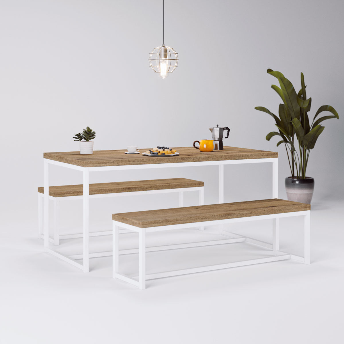 Mesa de Comedor Malva 160x80 cm