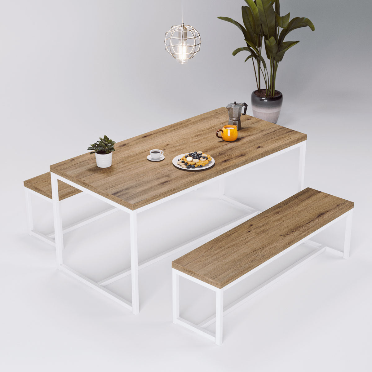 Mesa de Comedor Malva 160x80 cm