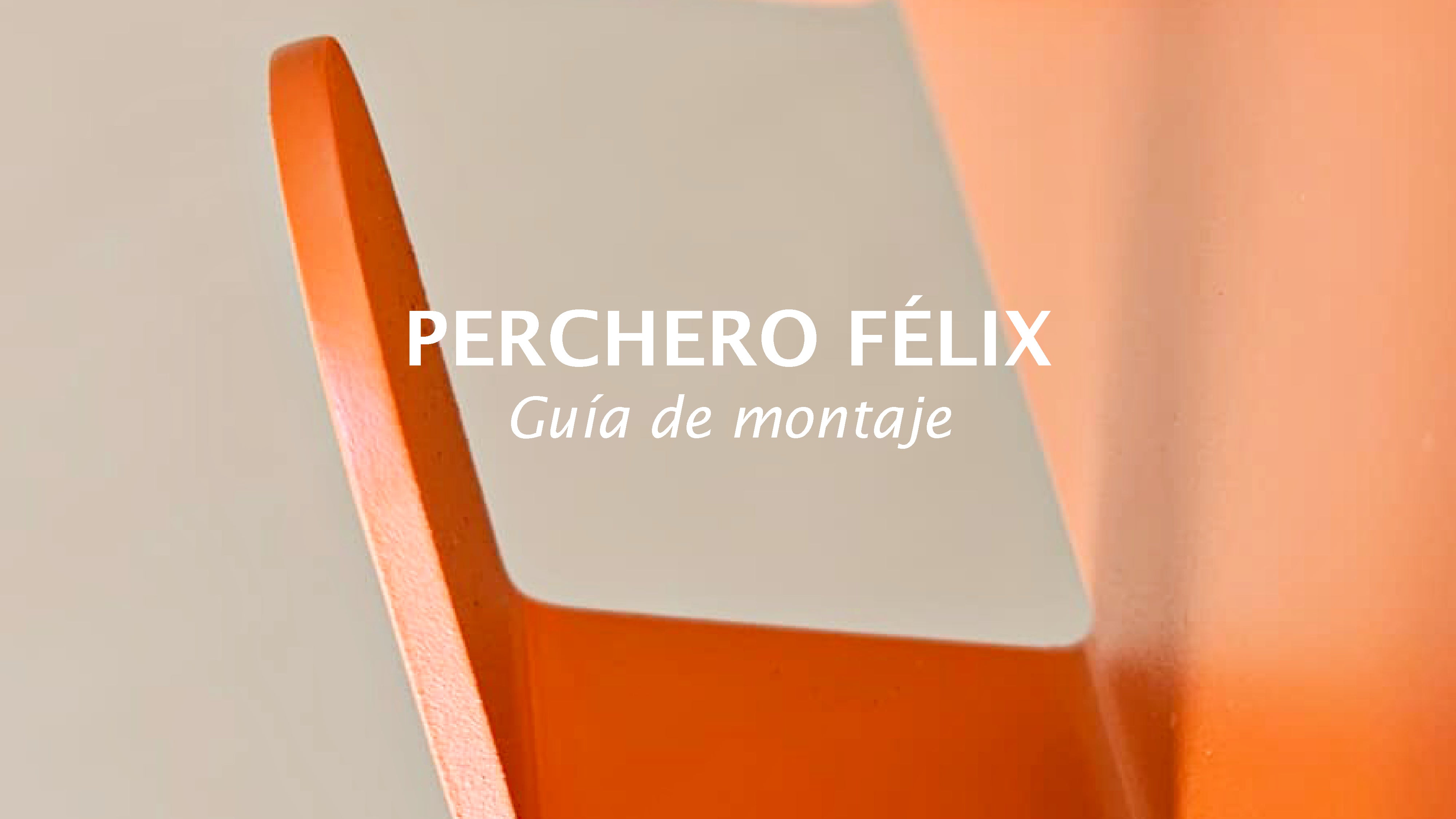 Vídeo montaje de perchero de pared metálico de acero para recibidor o cocina