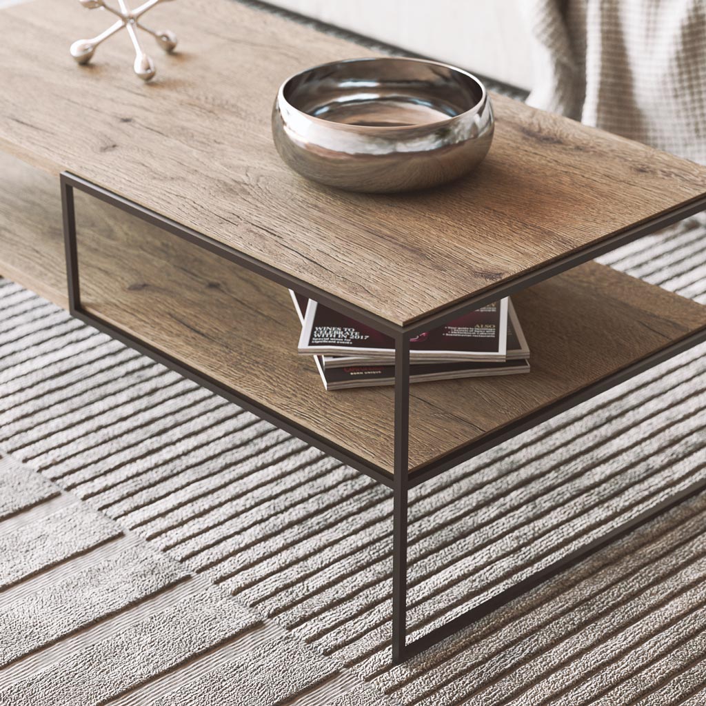 Mesa de Centro Dorian 110x55 cm