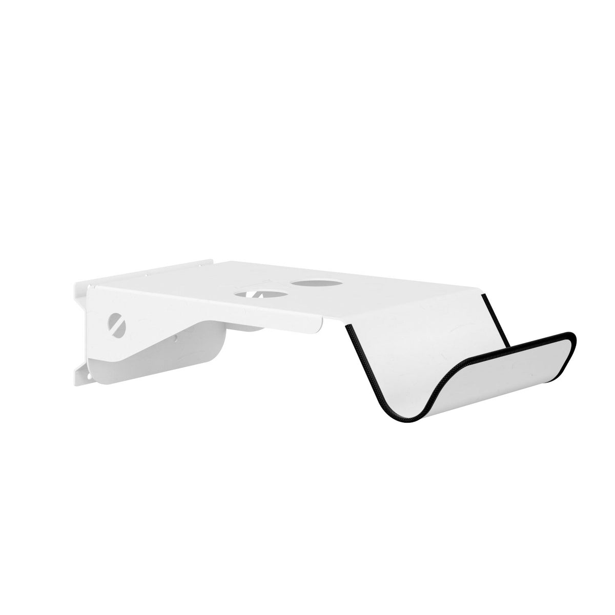Soporte de bicicleta de pared giratorio para bicicletas con manillar ancho de hasta 76 cm.