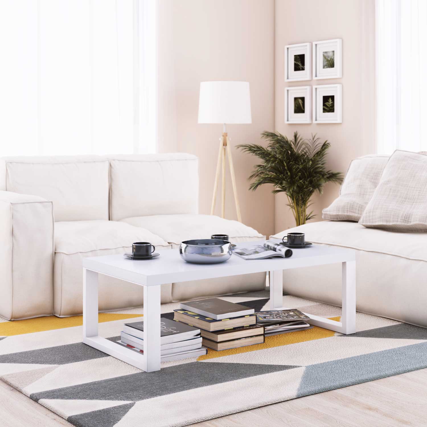 Mesa de Centro Bernice 110 x 55 cm