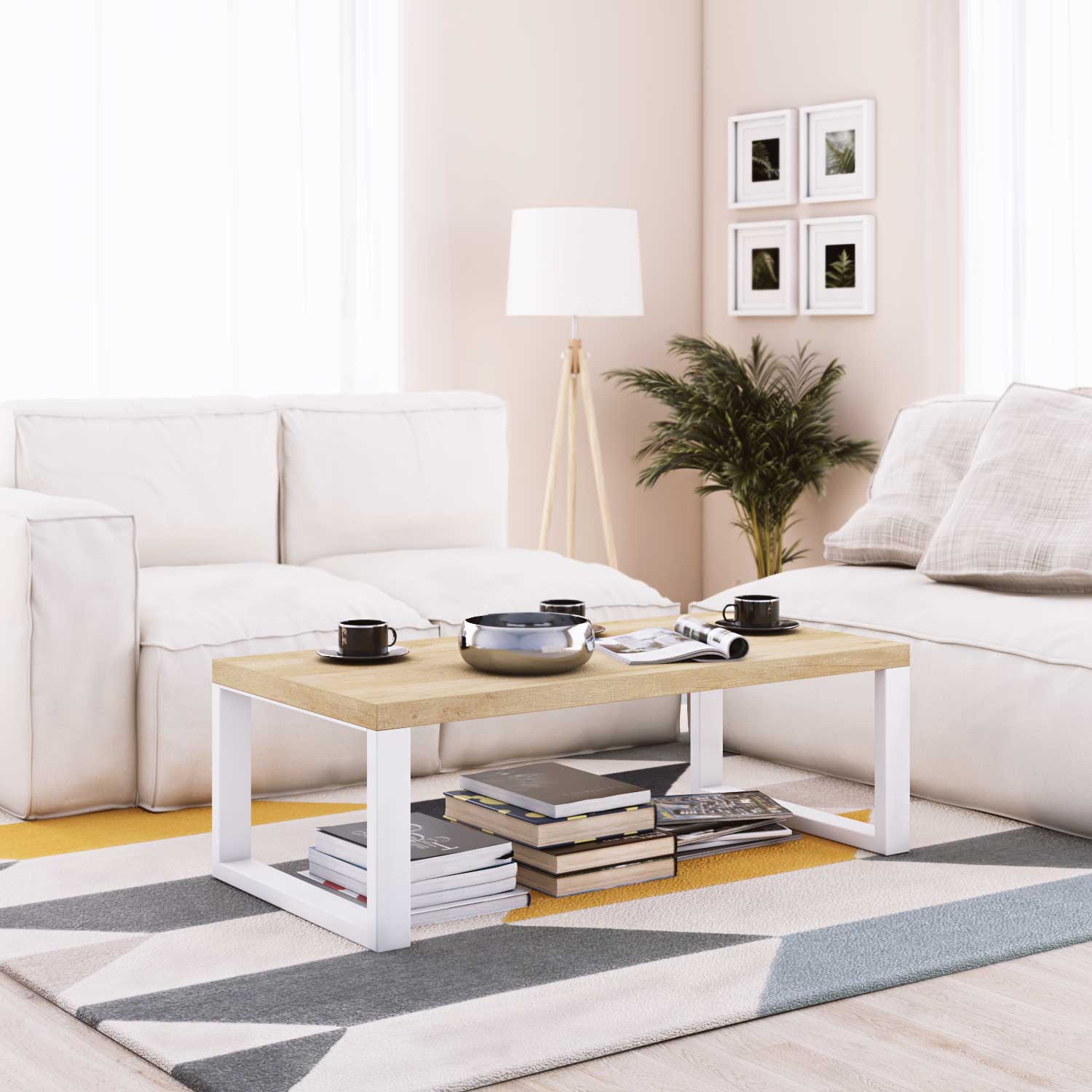 Mesa de Centro Bernice 110 x 55 cm