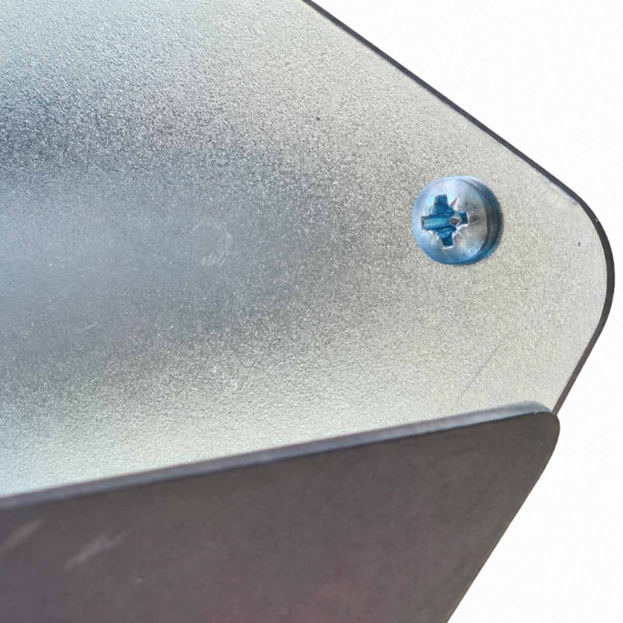 tornillo zincado estante metálico flotante perla edición limitada kion home