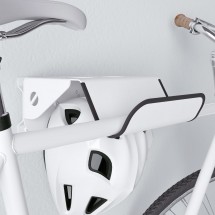 Soporte Bicicletas Pared Giratorio 26 cm metal Blanco - Bici y Casco