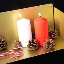 Estante Gold Navidad