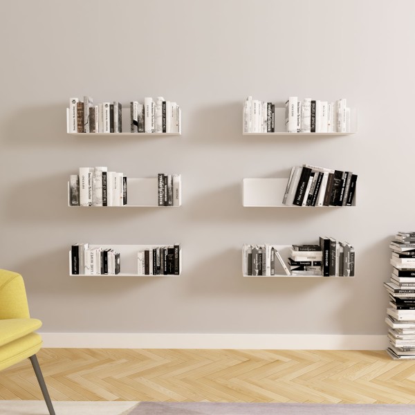 Estantes Flotantes de Pared para Libros