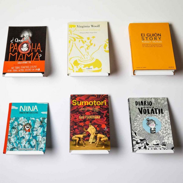 Juego de 6 Estante Gala Libros